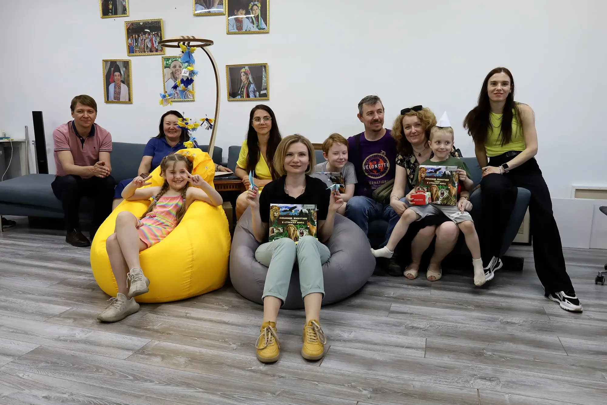 Вечер для волонтёров и их детей в офисе «Ангелов Свободы»