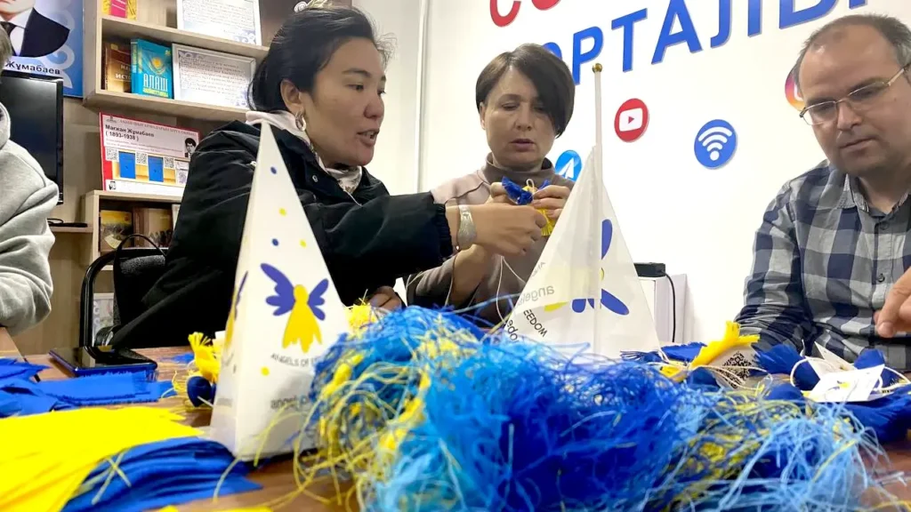 Салтанат на толоке в Щучинске